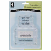 INKADINKADO 2 piece clear stamping blocks 93625